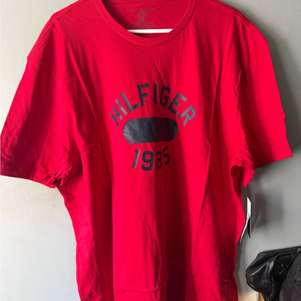 Tommy Hilfiger Red Graphic T-Shirt
